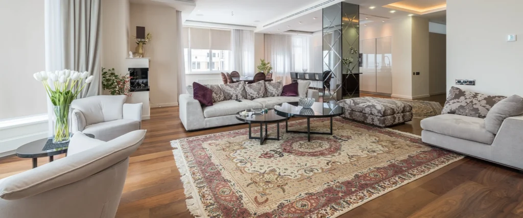 Modelos de tapete para decorar a casa